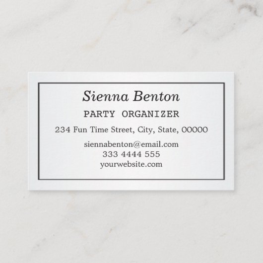 モノグラム黒、金ゴールド、白水玉模様 名刺