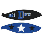 モノグラム黒、青、および白のバスケットボール バスケットボール (パネル)