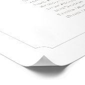 モノグラム17卓席次表 ポスター (角)