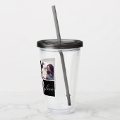 モノグラム3フォトコラージュ アクリルタンブラー (左)