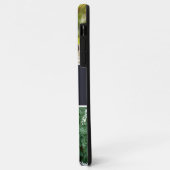 モノグラム4フォトパパライフは最高のライフブルー Case-Mate iPhoneケース (裏面/左)