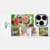 モノグラム5フォトコラージュ名iPhone / iPadケース Case-Mate iPhoneケース (裏面 (横))