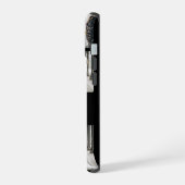 モノグラム5角形フォトコラージュ iPhone 15ケース (左側面)