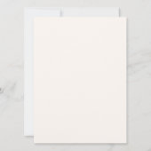 モノグラム50周年お祝い 招待状 (裏面)