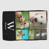 モノグラム7写真 ゴルフタオル (横)