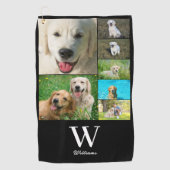 モノグラム7写真 ゴルフタオル (正面)