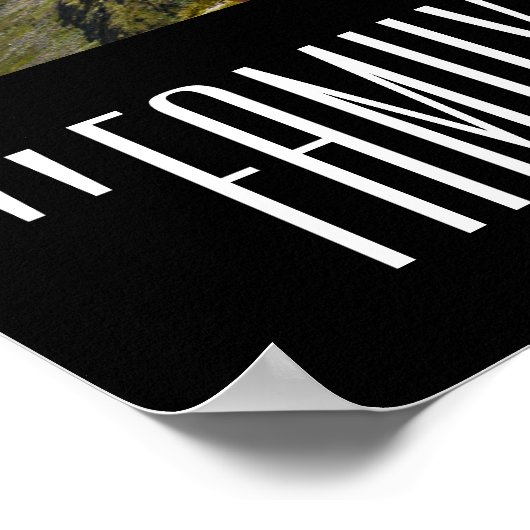 モノグラム8フレーム引用文 ポスター (角)