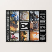 モノグラム8フレームNGL ジグソーパズル (横)