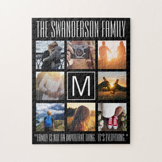 モノグラム8フレームNGL ジグソーパズル (縦)