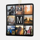 モノグラム8フレームNGL セラミックオーナメント (左)