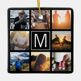 モノグラム8フレームNGL セラミックオーナメント