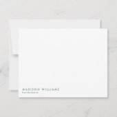 モノグラム おしゃれ 現代的な ノート (正面)