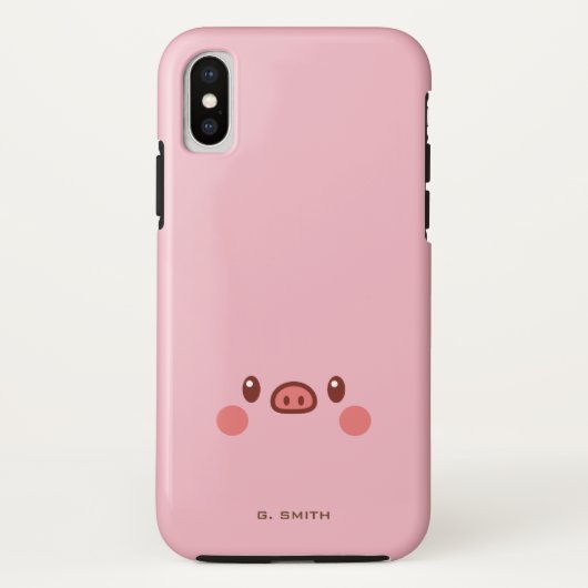モノグラム.かわいいかわいい絵文字。 Case-Mate iPhoneケース (裏面)