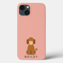 モノグラム.かわいい犬。