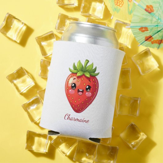 モノグラム かわいい いちご かわいい 缶クーラー (インサイチュ 夏)