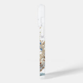 モノグラム かわいい 森のキツネ 水彩 花 名前 Case-Mate iPhoneケース (裏面 / 左)
