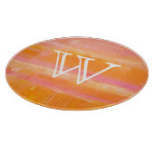 モノグラム|のカリブのな空 カッティングボード (角)