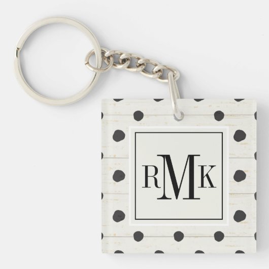 モノグラム|のシンプルのシンボルや象徴のステップ3 キーホルダー (正面)