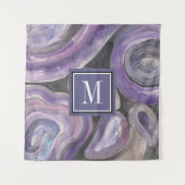 モノグラム|の円雨 タペストリー (正面(横))