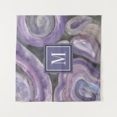 モノグラム|の円雨 タペストリー (正面)