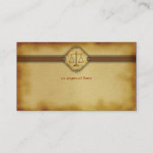 モノグラム|の弁護士 名刺 (裏面)