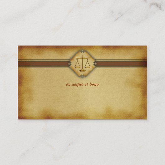 モノグラム|の弁護士 名刺 (裏面)