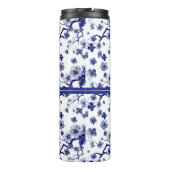 モノグラム|の東洋の桜の枝パターン タンブラー (裏面)