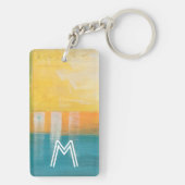 モノグラム|の柑橘類分野I キーホルダー (裏面)