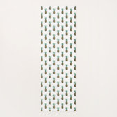 モノグラム|の熱帯パイナップル水彩画 ヨガマット (裏面)