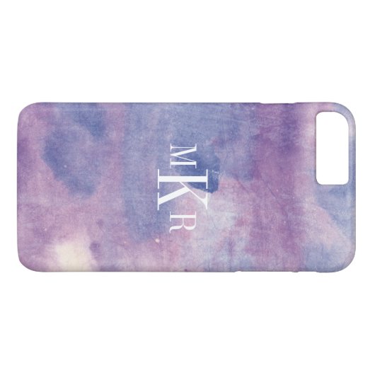 モノグラム|の紫色の霞II Case-Mate iPhoneケース (裏面(横))