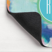 モノグラム|の試験および空気のような明るい マウスパッド (コーナー)