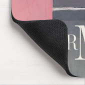 モノグラム|の赤面の花嫁 マウスパッド (コーナー)