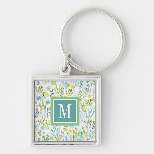 モノグラム|の野生および自由なパターン キーホルダー (正面)