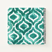 モノグラム |アクアマリンモチーフIV ノートブック (裏面)