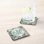 モノグラム |アラベスク蝶V コースター (右側)