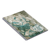 モノグラム |アラベスク蝶V ノートブック (右側)