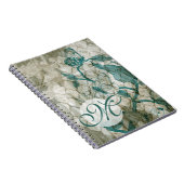 モノグラム |アラベスク蝶VI ノートブック (右側)