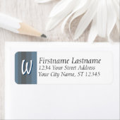 モノグラム/イニシャル住所 シール (インサイチュ)