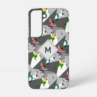 モノグラム インドア クライミング SAMSUNG GALAXY S22ケース