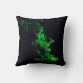 モノグラム、ウィッチヘッドネブラ深い宇宙画像 クッション (裏面)