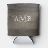 モノグラム ウッド調 缶クーラー (正面)