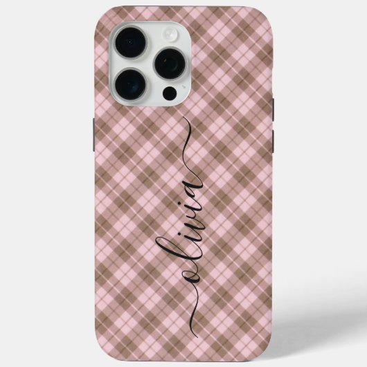 モノグラム オリジナル Case-Mate iPhoneケース (裏面)
