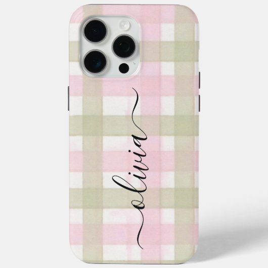 モノグラム オリジナル Case-Mate iPhoneケース (裏面)