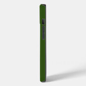 モノグラム オリーブグリーン ミニマリスト モダン Case-Mate iPhoneケース (裏面 / 左)