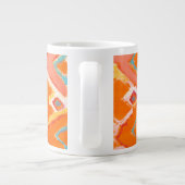モノグラム |オレンジトライバルII ジャンボコーヒーマグカップ (裏面)