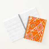 モノグラム |オレンジ・トライバルII ノートブック (内部)