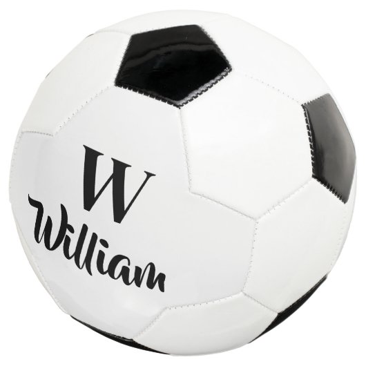 モノグラム オーダーネーム クラシックスポーツ サッカーボール (3/4)