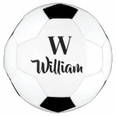 モノグラム オーダーネーム クラシックスポーツ サッカーボール (正面)