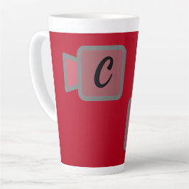 モノグラム カフェラテマグ