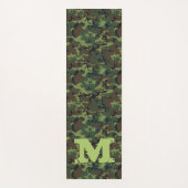 モノグラム カモフラージュ 軍人 ヴィンテージ ヨガマット (正面)